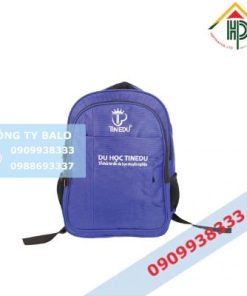 Mặt trước May balo quà tặng du học tinedu