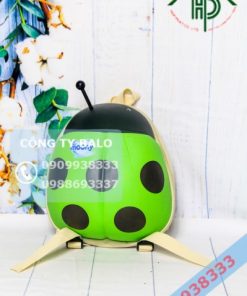 May balo mầm non hình thú mặt trước