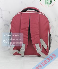 May balo mầm non Hoa Vàng mặt sau
