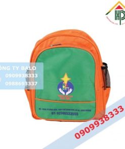 May balo mầm non Sao Mai mặt trước