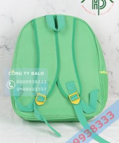 May balo mầm non Trí Bửu mặt sau