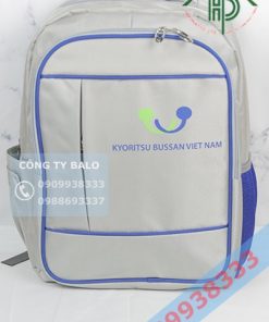 May balo quảng cáo KYORITSU BUSSAN mặt trước