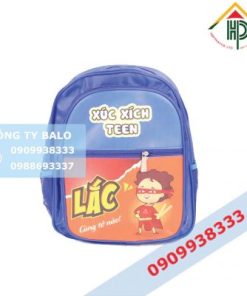 May balo trẻ em xúc xích teen mặt trước