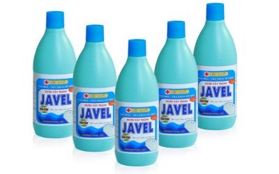 Nước javel tẩy  trắng quần áo 