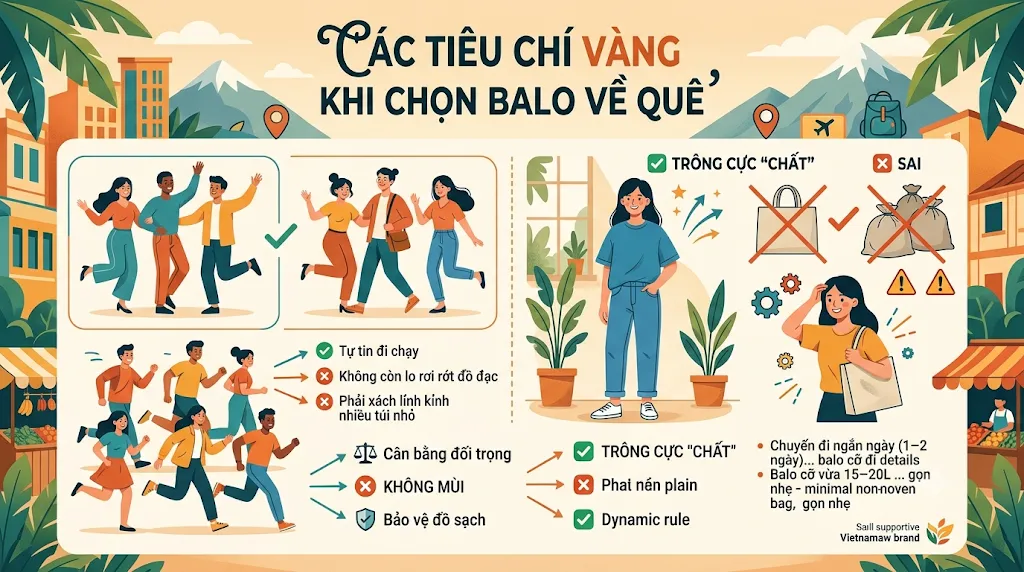 Bí quyết chọn balo