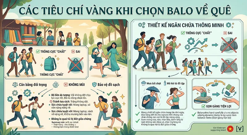 Bí quyết chọn balo