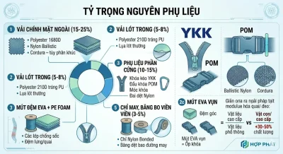 Bí Quyết Tối Ưu Ngân Sách Khi Ký Kết Hợp Đồng May Balo Laptop