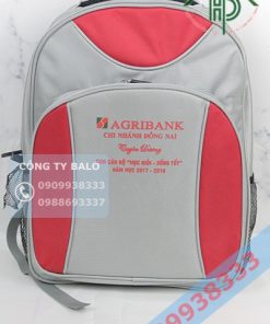 Mặt trước May balo quà tặng Agribank