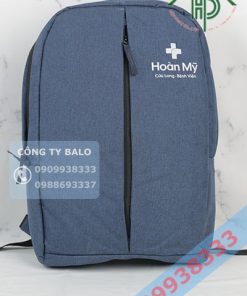 Mặt trước May balo quà tặng bệnh viện hoàn mỹ