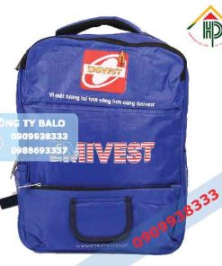 Mặt trước May Balo quà tặng EMIVEST