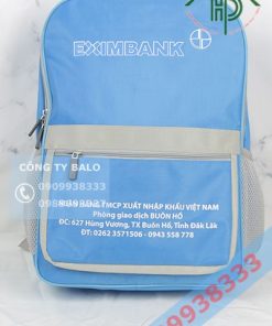 Mặt trước May balo quà tặng Eximbank