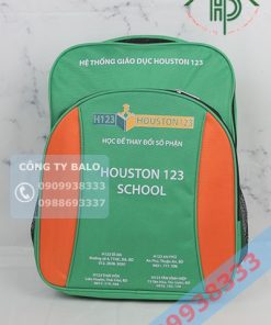 Mặt trước May balo quà tặng Houston 123