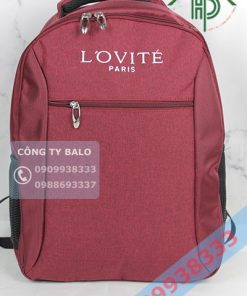 Mặt trước may balo quà tặng Lovite