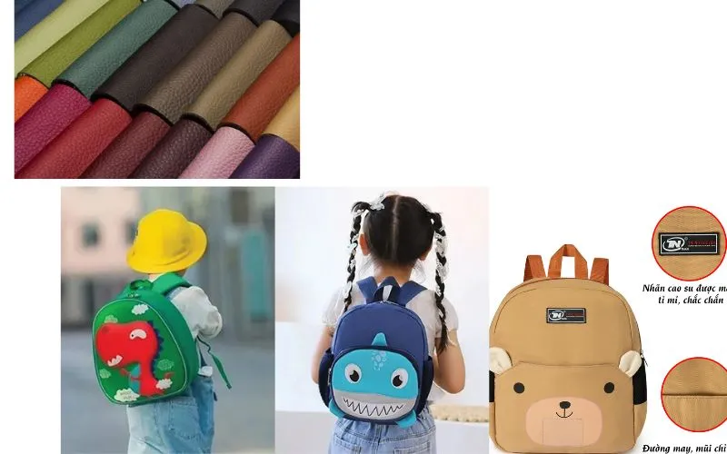 May Balo Mầm Non Bằng Vải Thô Chất Lượng Cao Giá Tốt 2025