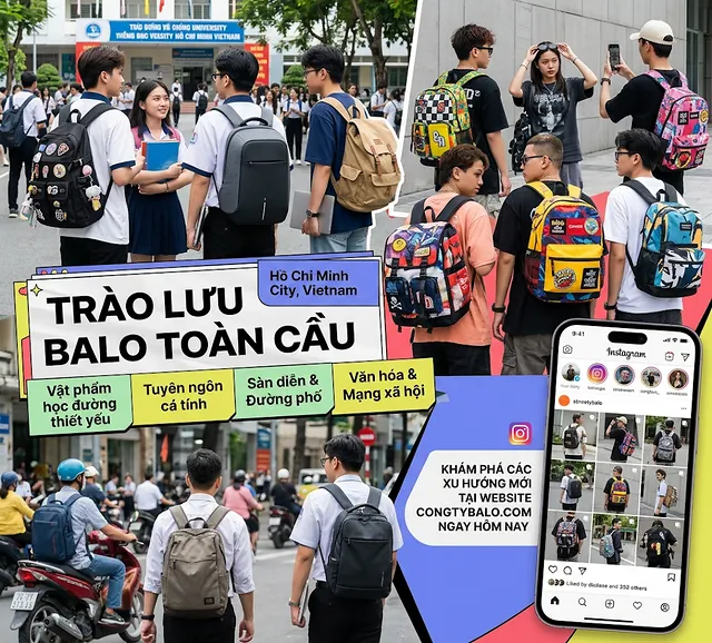 Lịch sử balo và sự bùng nổ trào lưu đeo balo của thế giới | Hợp Phát