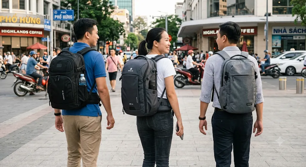 Lịch sử balo và sự bùng nổ trào lưu đeo balo của thế giới | Hợp Phát