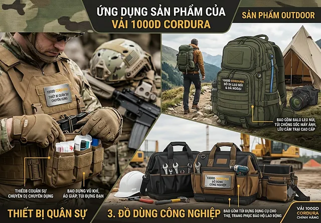 Vải 1000D Cordura